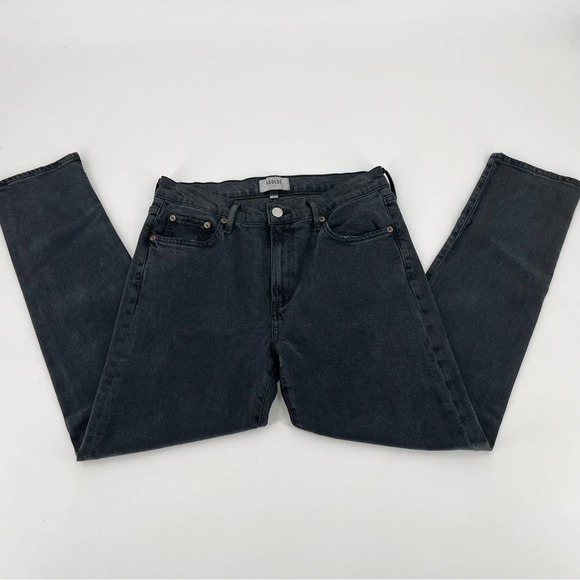 Agolde Women's Straight Leg Jeans - Dark Gray - Picture 6 of 16